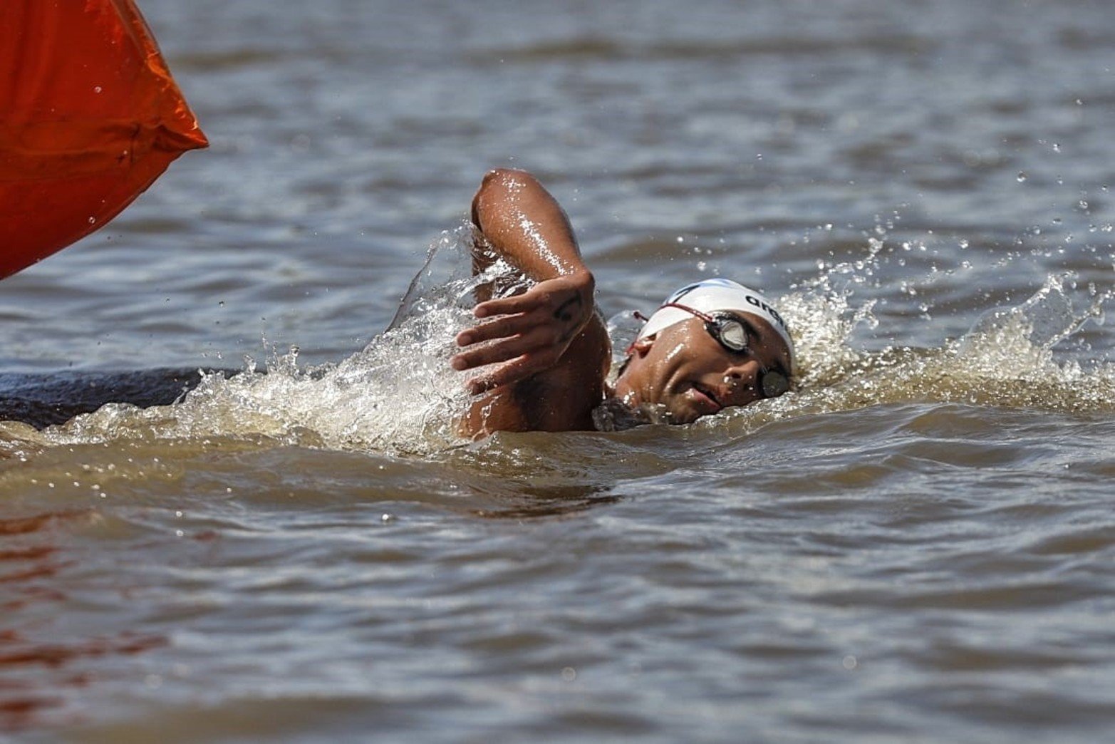 Desde el agua: las mejores fotos de los nadadores de la Maratón Santa Fe-Coronda.