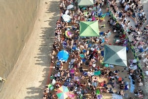 El drone de El Litoral muestra todo el color de la costanera de Coronda