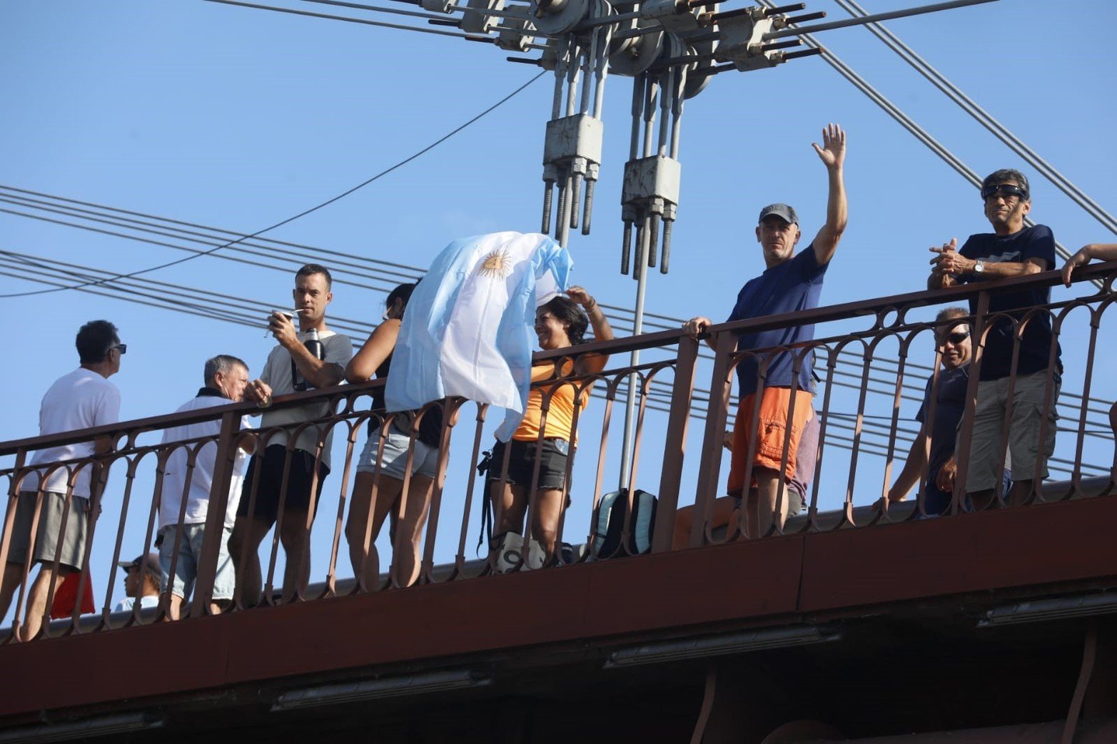 Arrancó la Maratón Santa Fe-Coronda. Foto: Matías Pintos