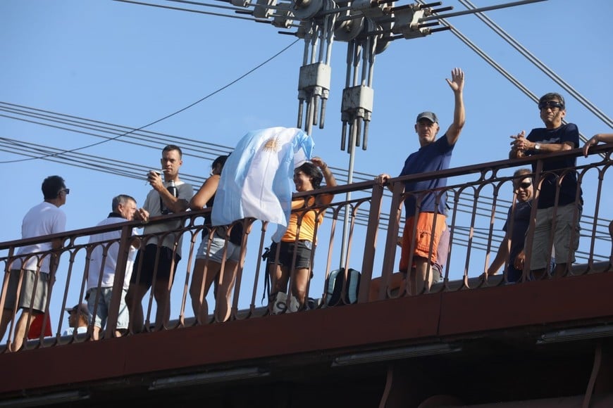 Arrancó la Maratón Santa Fe-Coronda. Foto: Matías Pintos