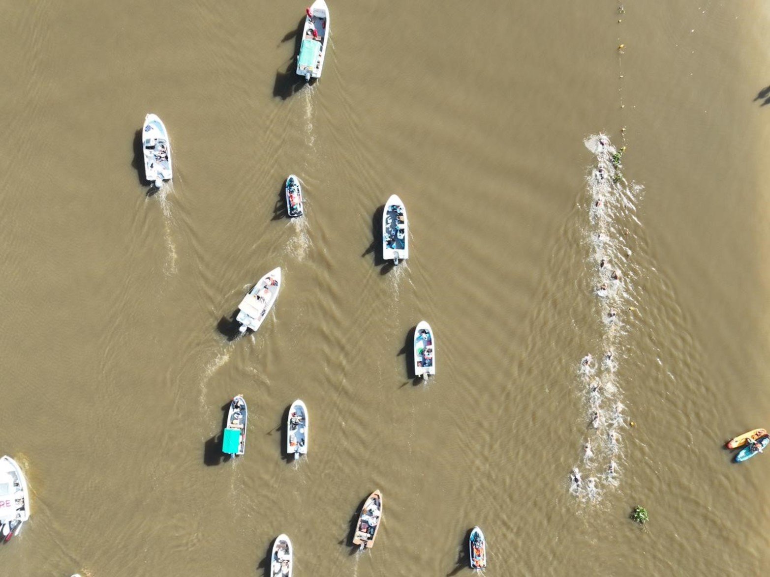 Se vive la Maratón Santa Fe-Coronda. Foto: Fernando Nicola