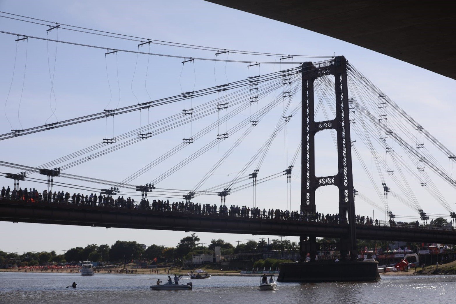 Arrancó la Maratón Santa Fe-Coronda. Foto: Matías Pintos