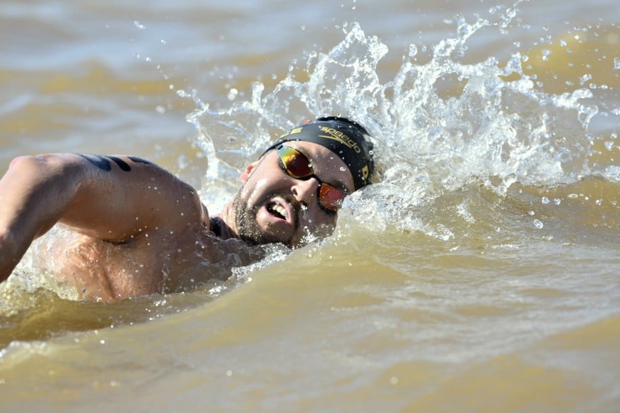 Desde el agua: las mejores fotos de los nadadores de la Maratón Santa Fe-Coronda