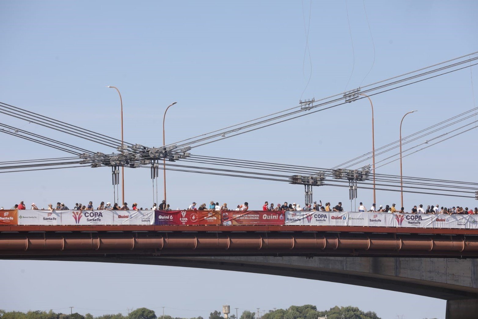 Arrancó la Maratón Santa Fe-Coronda. Foto: Matías Pintos