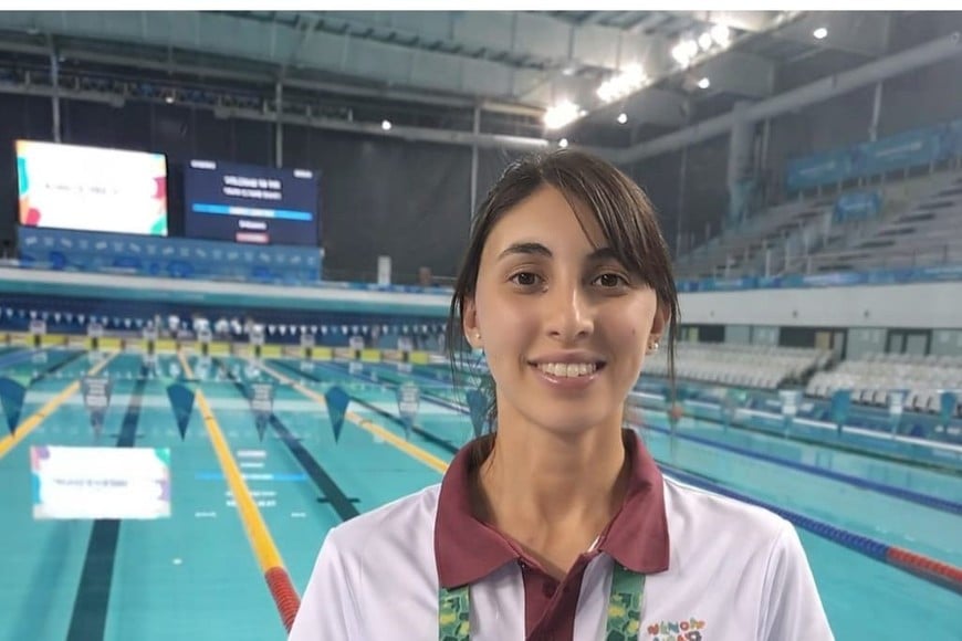 Ana Laura Scotta, más conocida como Anita, feferente del arbitraje deportivo.