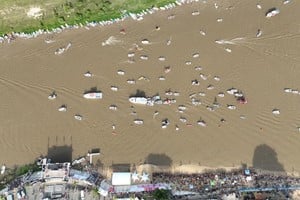 El drone de El Litoral muestra todo el color de la costanera de Coronda