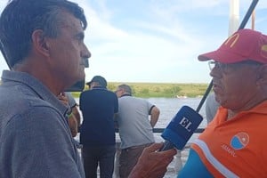Fernando Fleitas este domingo en diálogo con El Litoral. Crédito: El Litoral