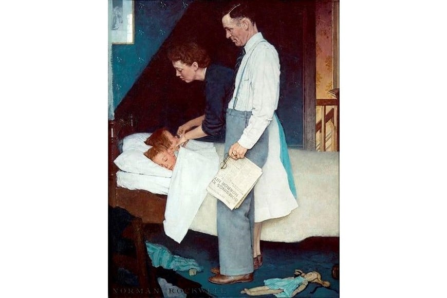 "Freedom from Fear". Foto: Norman Rockwell Museum