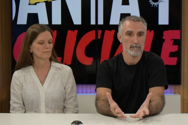 Fernanda Deluca junto a su esposo, Juan Tregatti.