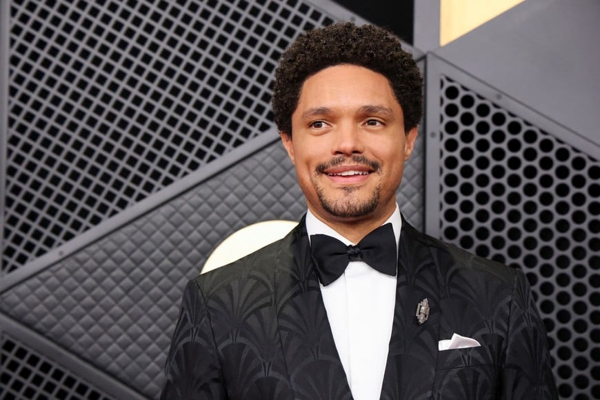 Trevor Noah poses at the red carpet during the 68th Annual Grammy Awards in Los Angeles, California, U.S., February 1, 2026. REUTERS/Mario Anzuoni