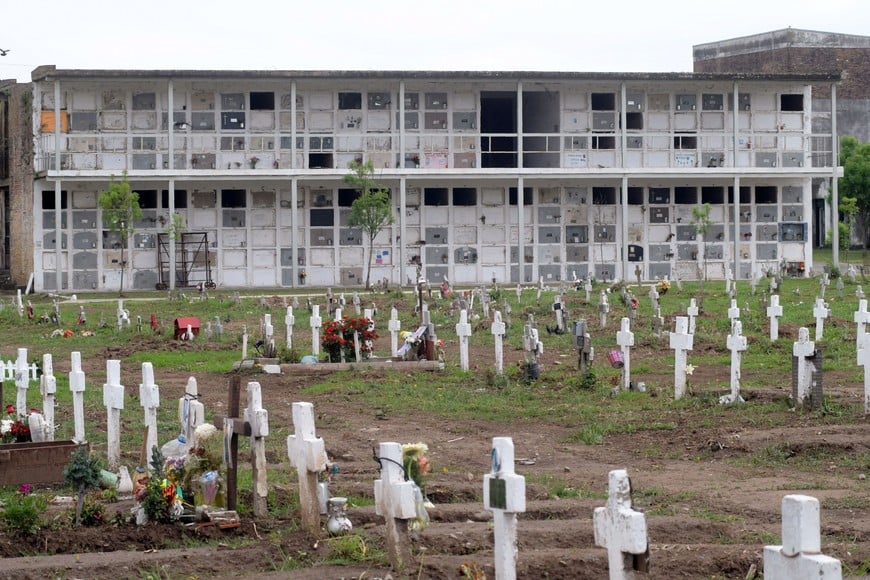 En octubre de 2024, se inauguraron obras en la necrópolis. Crédito: Guillermo Di Salvatore