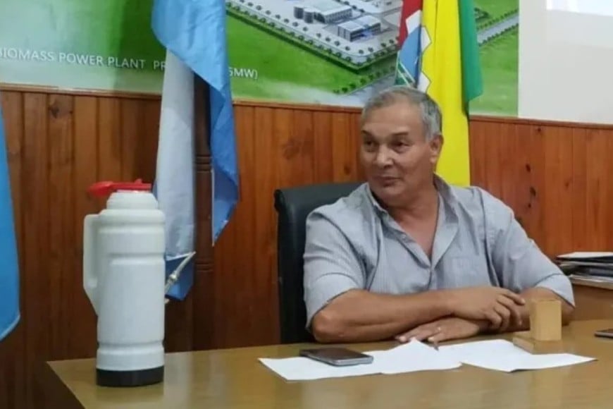 Roque Chávez, presidente comunal de Villa Guillermina.