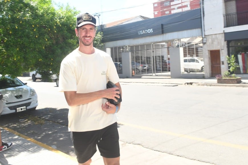 Federico Rasmussen revisión médica previa a firmar con Colón. Foto: Carolina Niklison