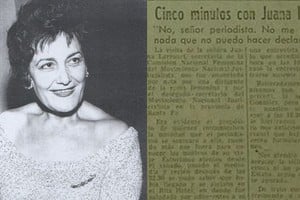De cantante de tango a referencia política. Foto: Archivo