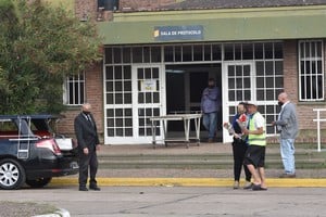 El registro gráfico-plena pandemia- muestra el área de cremación. Crédito: Guillermo Di Salvatore