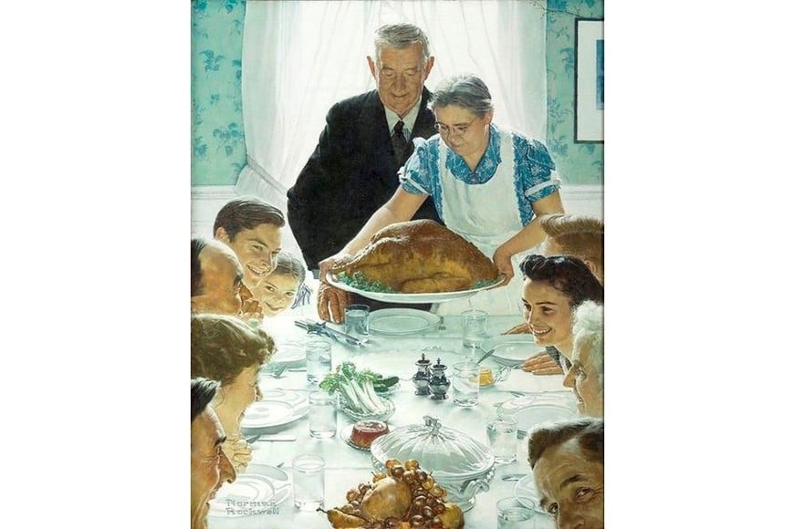"Freedom from Want". Foto: Norman Rockwell Museum