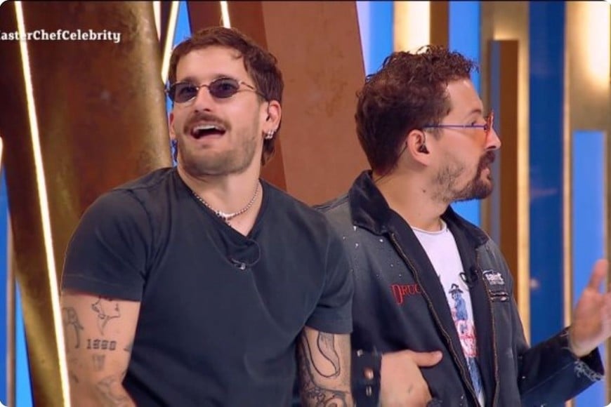 Mau y Ricky visitaron MasterChef Celebrity