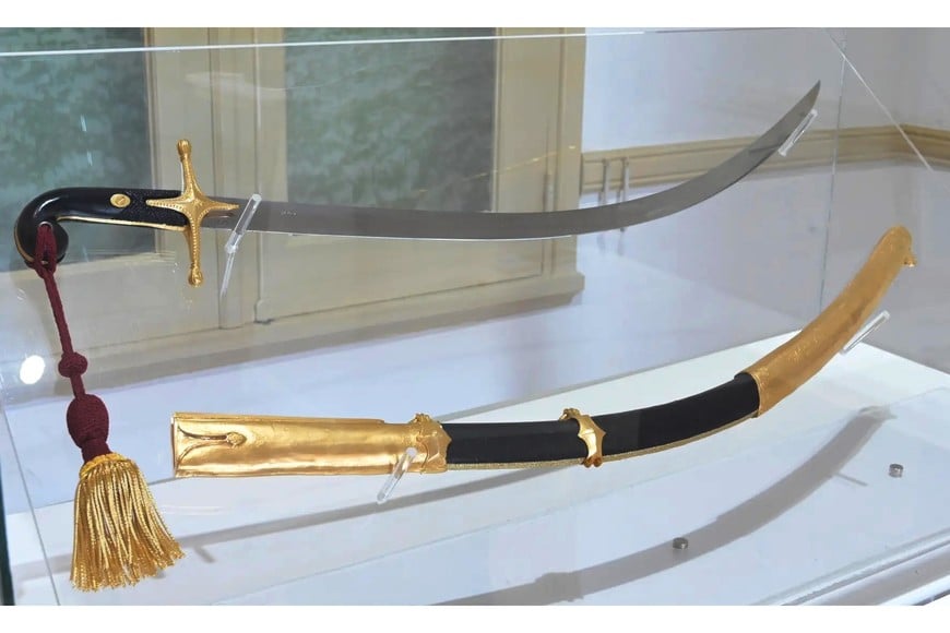 Sable corvo de San Martín.