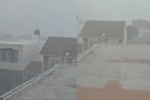 La zona sur fue el epicentro de los daños materiales más graves.