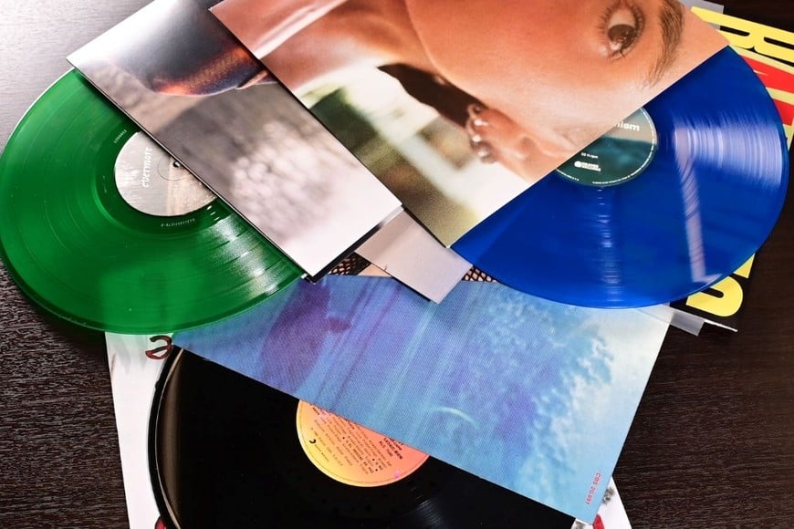 Vinilos.  Crédito: Flavio Raina.