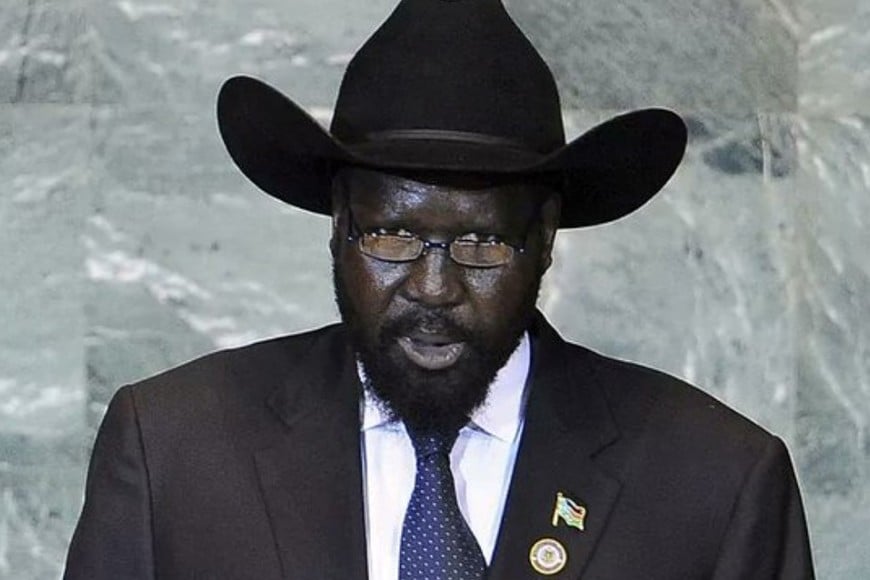 Salva Kiir, presidente de Sudán del Sur.