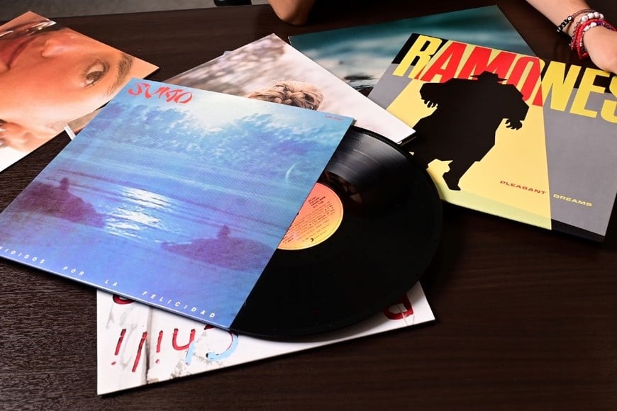 Vinilos. Crédito: Falvio Raina.