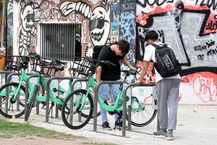 Una parte del sistema de bicis públicas está apadrinada. Crédito: Guillermo Di Salvatore