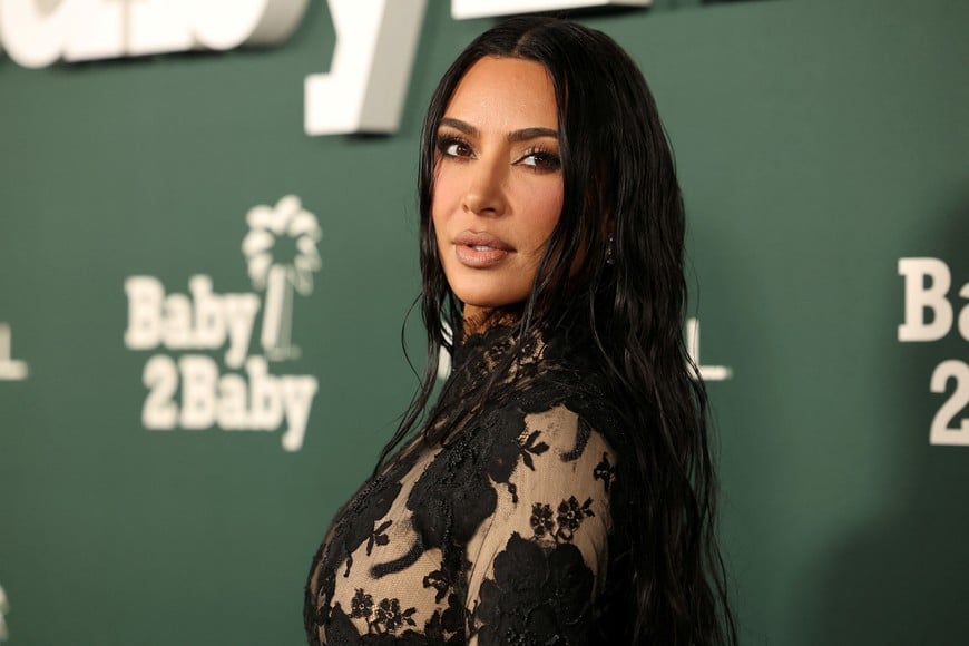 Kim Kardashian attends the Baby2Baby fundraising gala in West Hollywood, Los Angeles, California, U.S., November 11, 2023. REUTERS/Mario Anzuoni