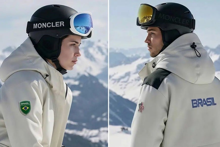 Moncler, con su histórica relación con el alpinismo de élite, ha dotado a varias delegaciones y equipos de una ingeniería textil. Este año, acompañará a Brasil.