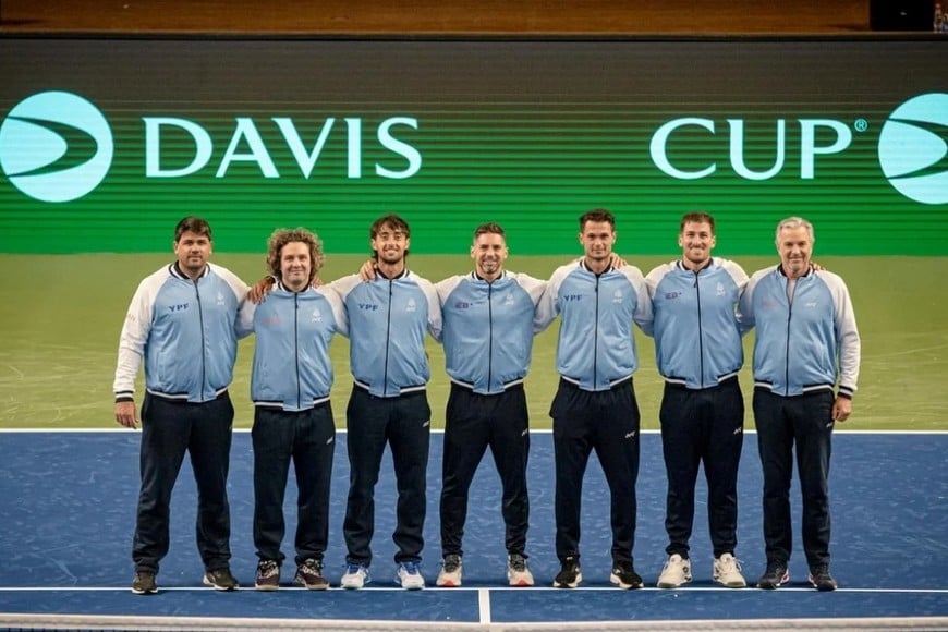 Copa Davis: Argentina confirmó el equipo para debutar ante Corea del Sur