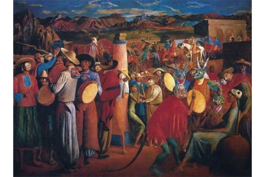 "Carnaval". Foto: Museo Provincial de Bellas Artes Lola Mora