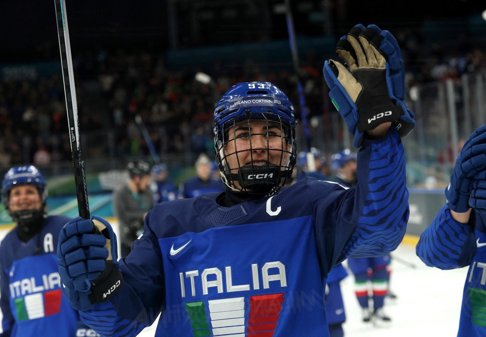 Hockey sobre hielo - Ronda preliminar femenina. Créditos: REUTERS/Mike Segar 