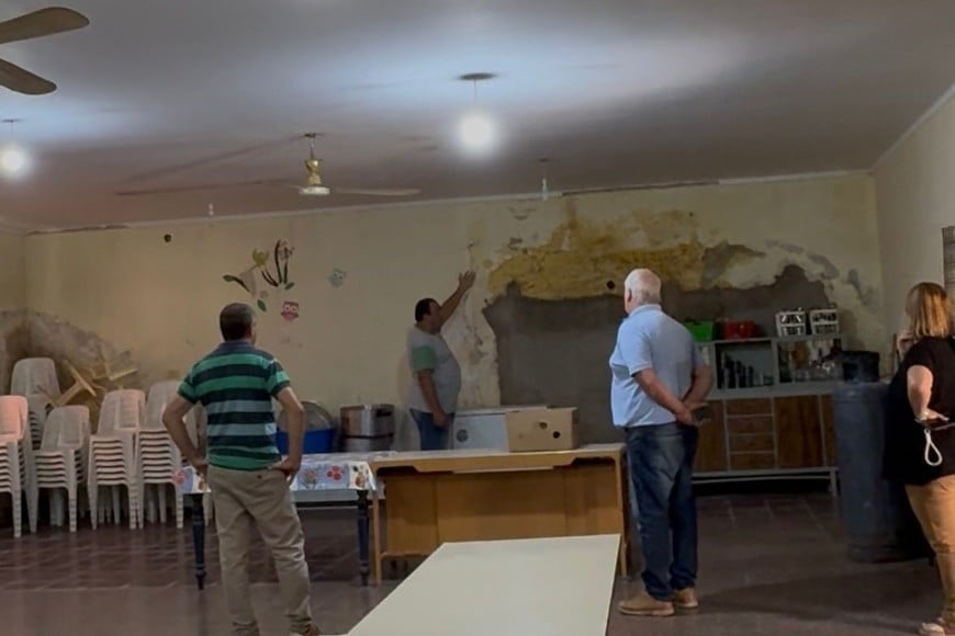 Baumgartner entregó $19 millones y avanzan gestiones por agua potable