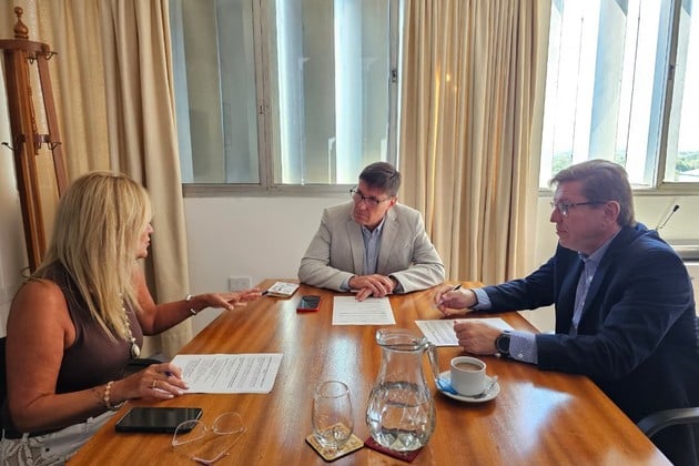 Borla se reunió durante el transcurso de la última semana con el Ministro de Educación Santafesino, José Goity