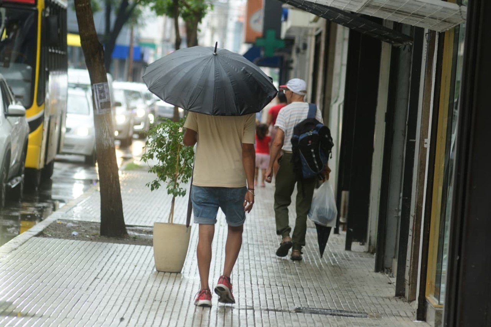 Viernes lluvioso  Créditos: Guillermo Di Salvatore
