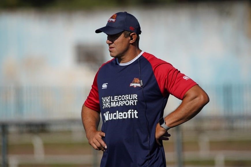 Nicolás Galatro, a cargo del Plantel de Capibaras XV.