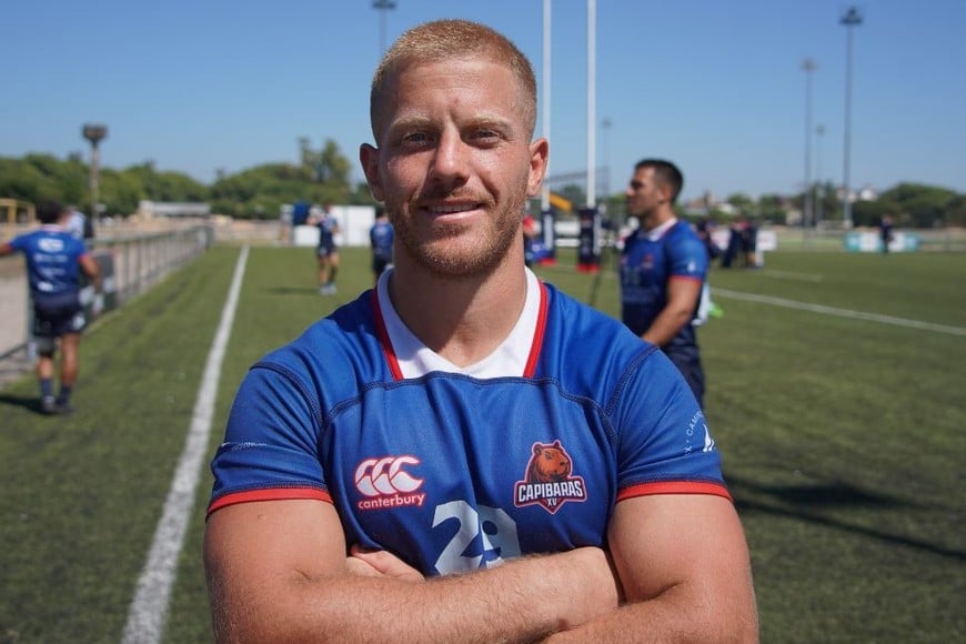 Ignacio Dogliani, del Jocj¿key de Rosario, ahora en la franquicia del Litoral.