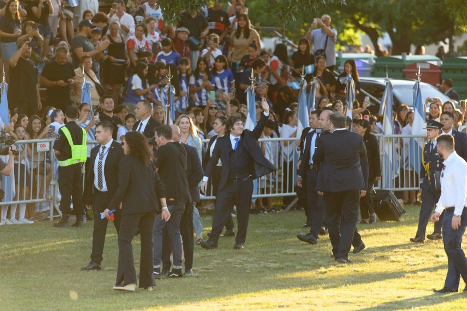 La llegada de Javier Milei.