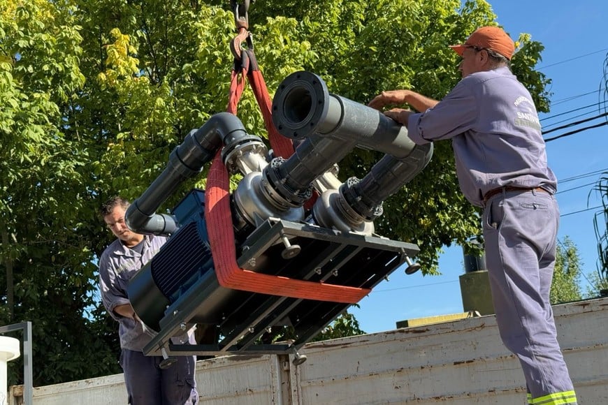 Los trabajos en el sector suroeste de Santo Tomé ya alcanzan el 50 % y avanzan a ritmo sostenido.