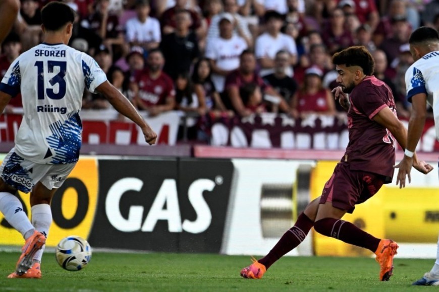 Lanús vs Talleres. Foto: @clublanus