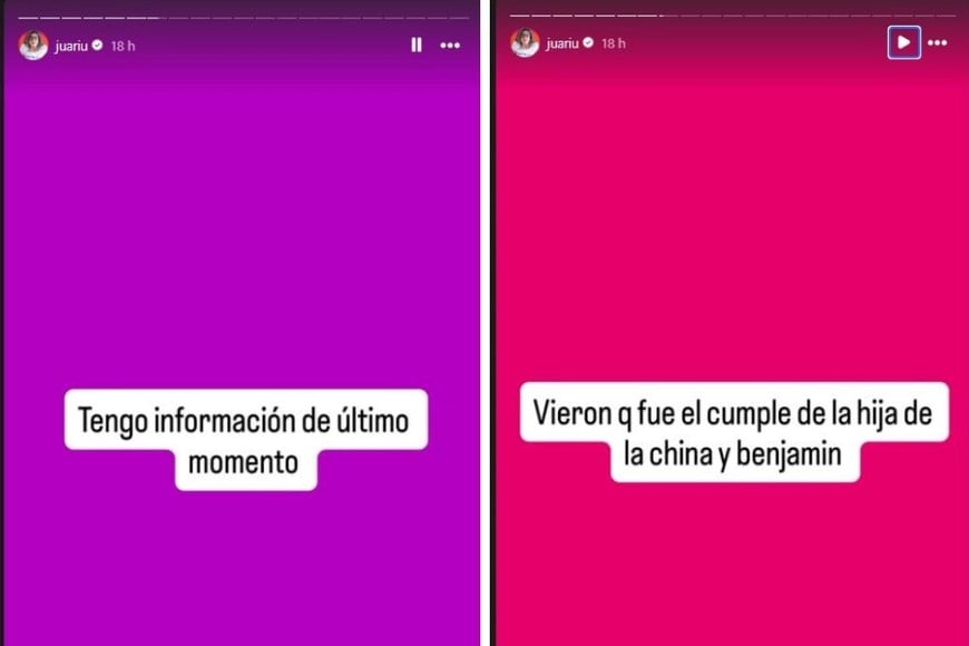 El posteo de Juariu que hizo estallar a la China Suárez.