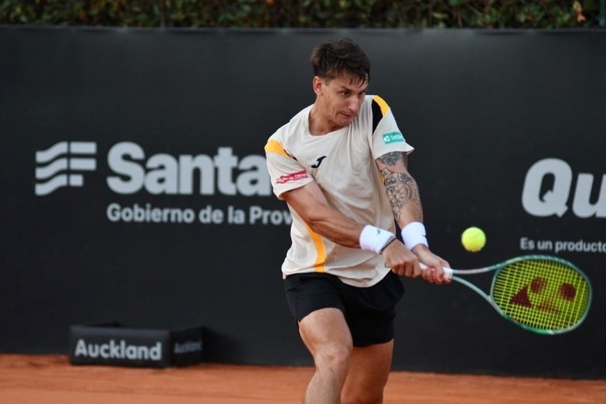 Camilo Ugo Carabelli fue bicampeón del Challenger 125 de Rosario en el Jockey Club.