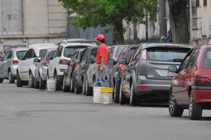 Prisión preventiva cuidacoches bulevar Pellegrini y San Jerónimo