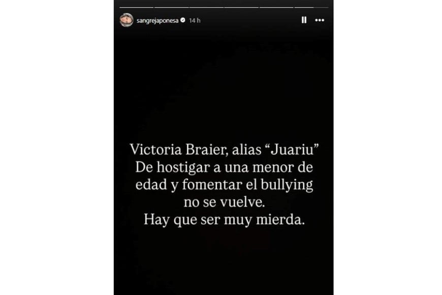 El furioso descargo de la actriz contra la periodista.