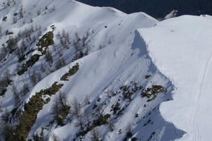 El alud sorprendió a los turistas en medio de una excursión nocturna.