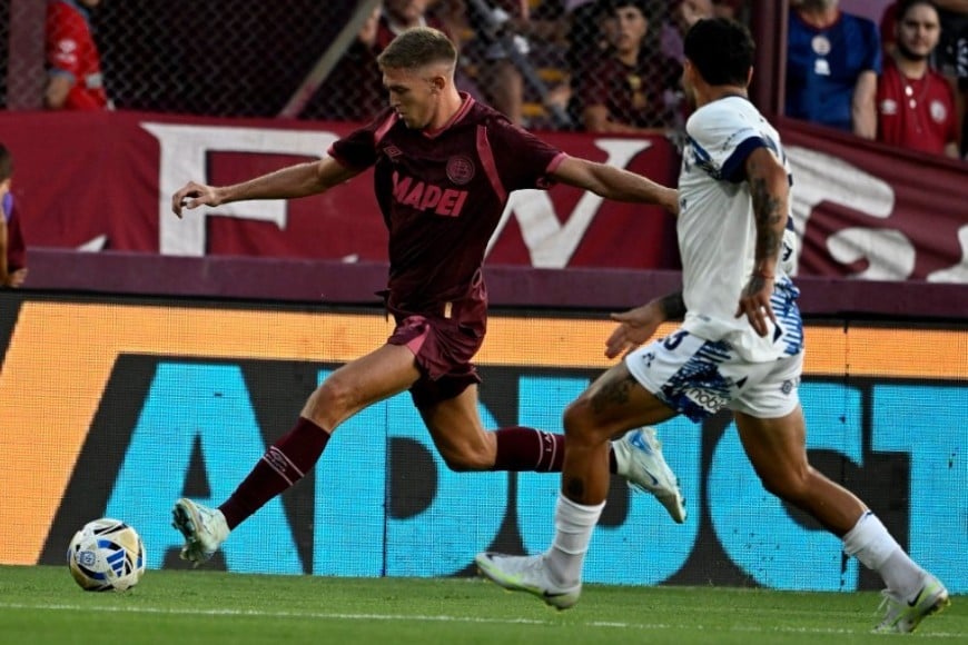 Lanús vs Talleres. Foto: @clublanus