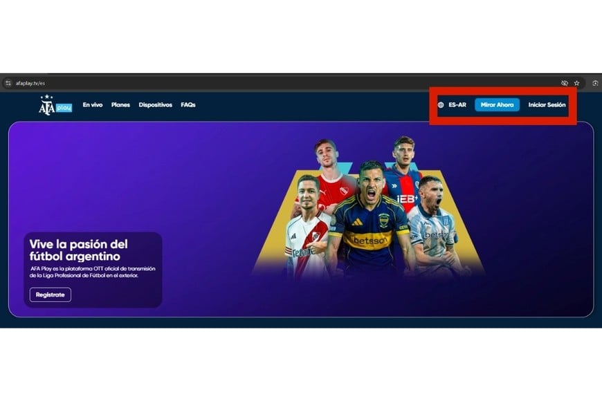 AFA Play, la plataforma dónde vas a ver a Colón