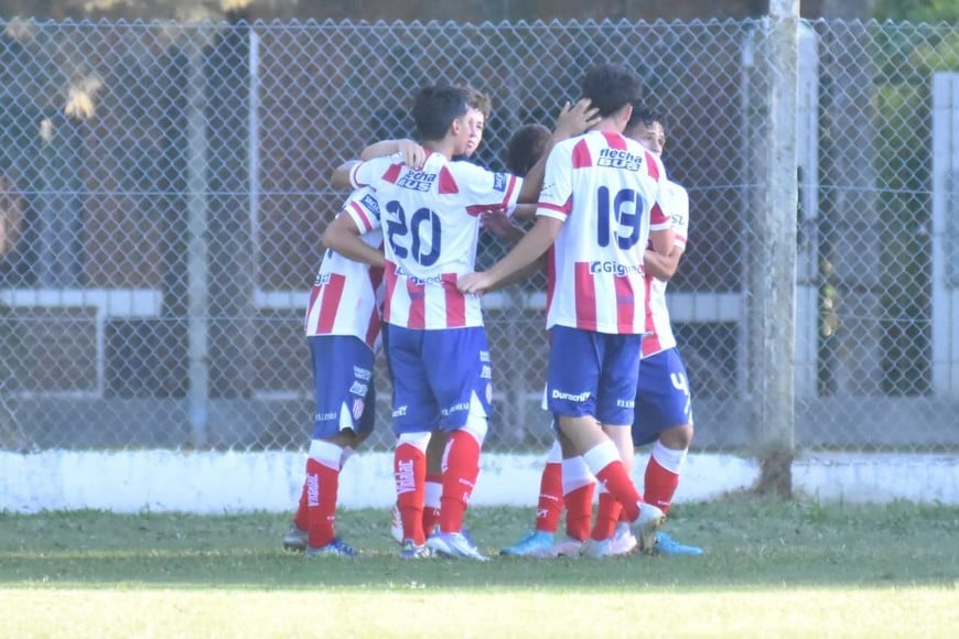 Agustín Benavídez había puesto el 2 a 0 de Unión. Foto: Prensa Unión.