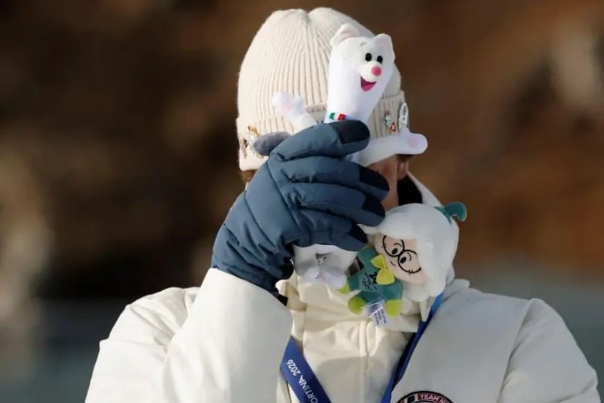 El medallista noruego Sturla Holm Lægreid.