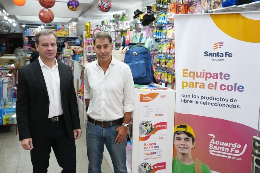 El Gobierno provincial presentó en Rosario una nueva edición de “Equipate para el cole”.